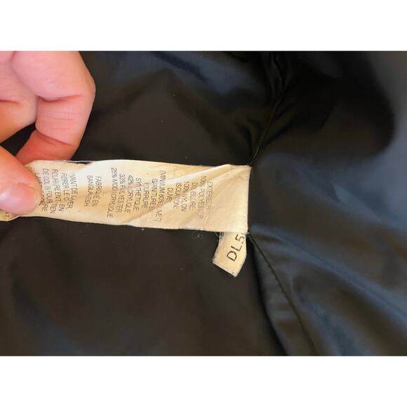 L.L. Bean Black Long Down Puffer Coat - Picture 4 of 8